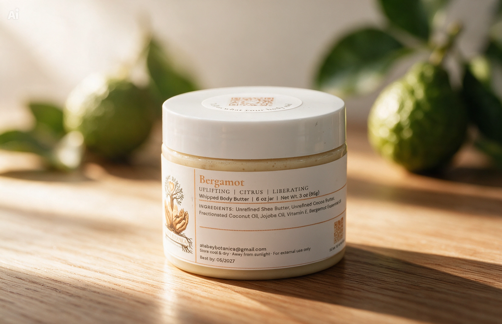 Bergamot body butter