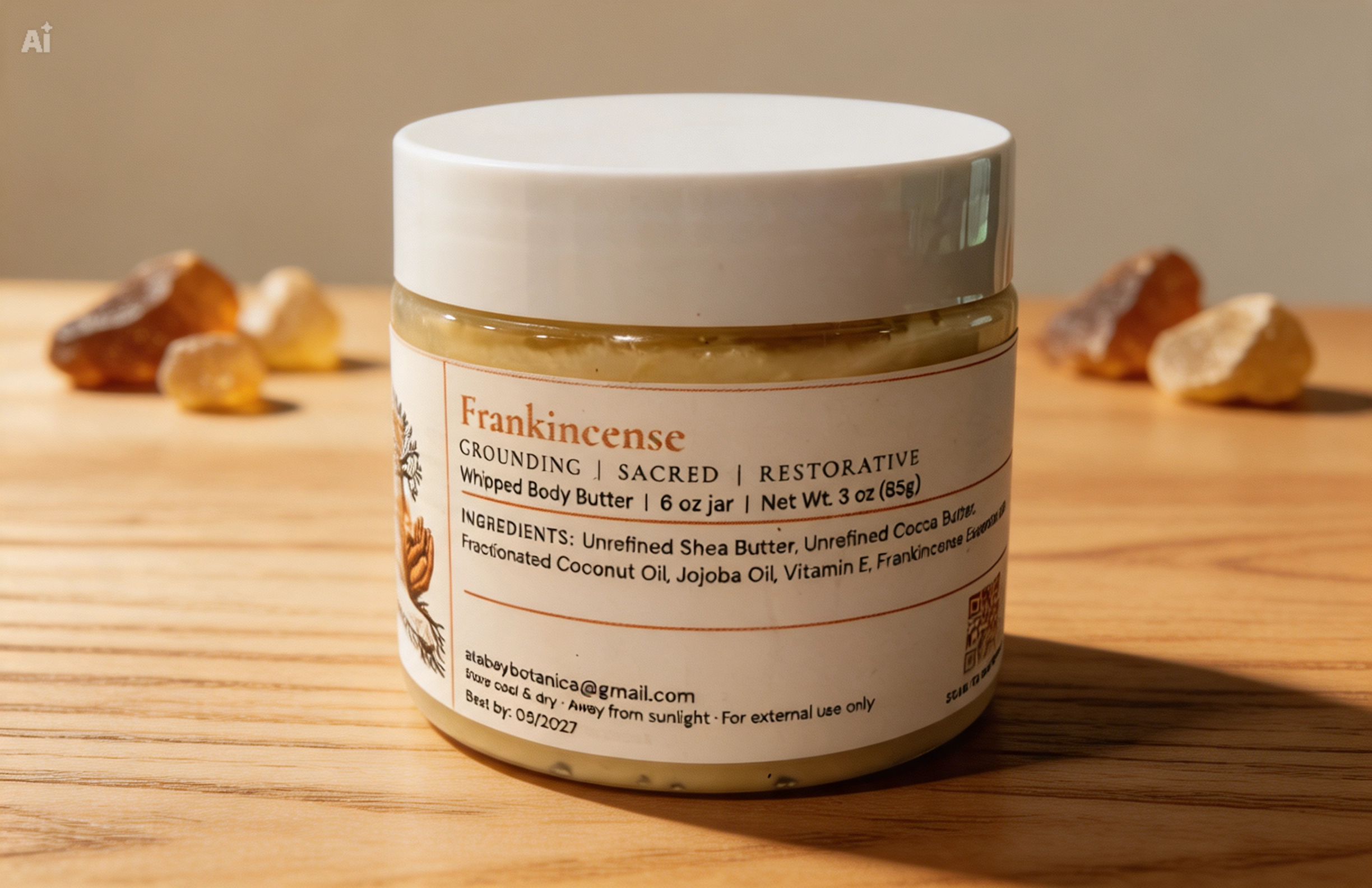 Frankincense body butter